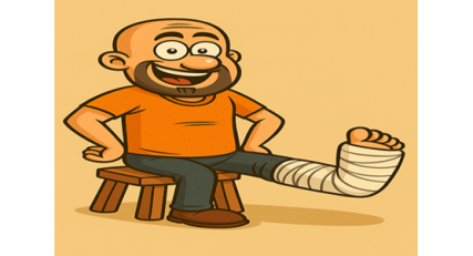 Overpeinzingen van een geblesseerd raadslid