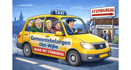 Reis comfortabel naar het stembureau!